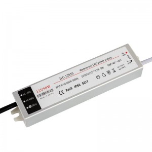 Waterdichte stroomvoorziening in een bronfabriek voor indoor-installatie 12V 4.16A 50W met constante spanning